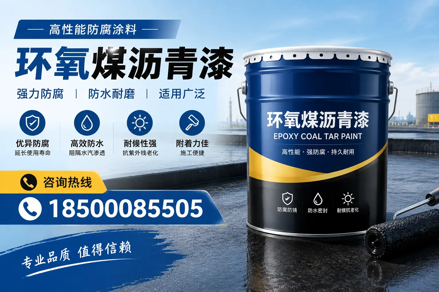 环氧煤沥青漆的主要成分与功能，凤阳用户深度了解